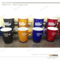 16oz promotional tea cups with various color